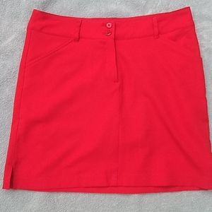 Nwt Callaway golf skort size 8 red $77 new